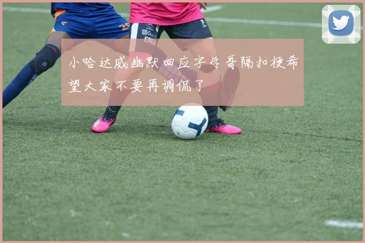 小哈达威幽默回应字母哥隔扣梗希望大家不要再调侃了